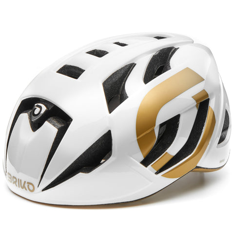 Briko White Gold Cycling Helmet Ventus